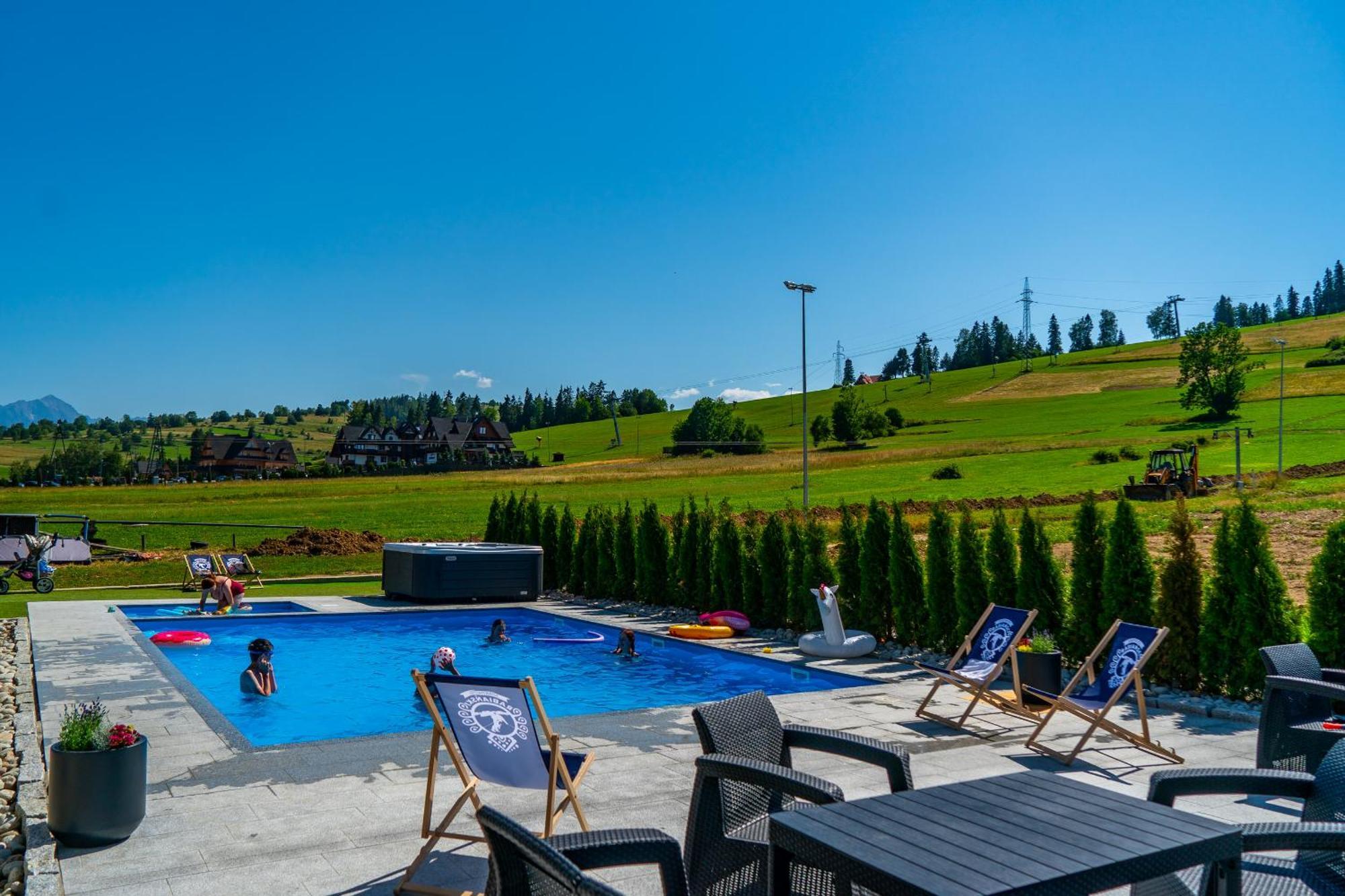 Aparthotel Rabian-Ski Zewnetrzny Basen Oraz Jacuzzi Z Podgrzewana Woda Sala Zabaw I Dmuchaniec Bialka Tatrzanska Dış mekan fotoğraf